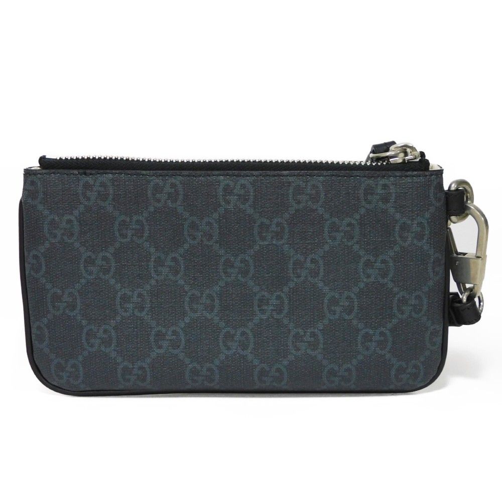 楽天市場】【美品】グッチ【GUCCI】スネークプリント ポーチ GG