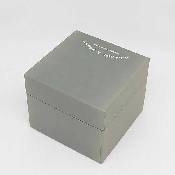 ランゲ&ゾーネ 空箱 腕時計用 外箱付 BOX ケース グレー メンズ