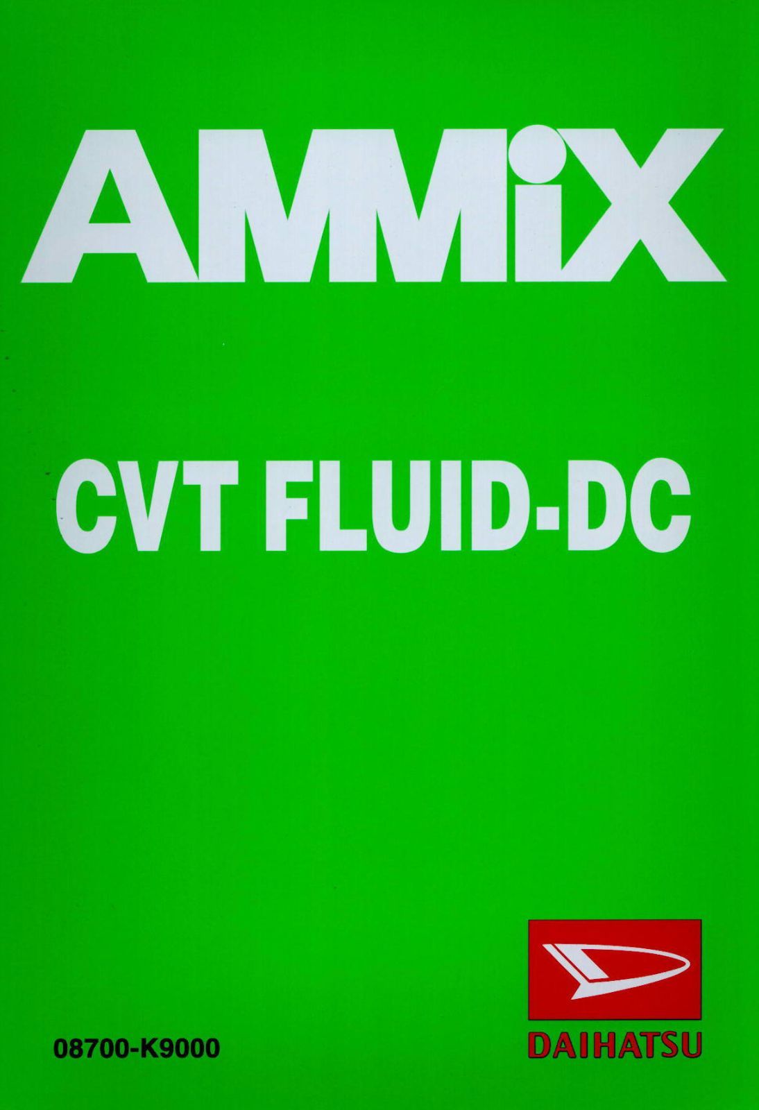 ダイハツ純正 ＣＶＴフルードＤＣ ４Ｌ缶 ０８７００−Ｋ９０１０