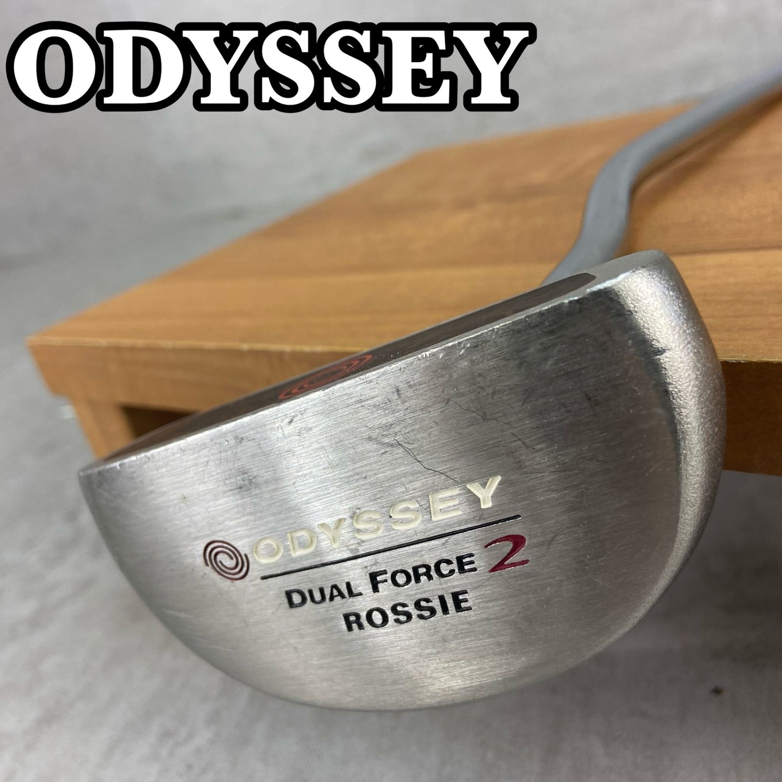 ODYSSEY　オデッセイ　DUAL FORCE 2　＃5　CS デュアルフォース　メンズゴルフパター　スチール　右利き用　PT マレット センターシャフト ODYSSEY オデッセイ DUAL FORCE 2 ROSSIE デュアルフォース