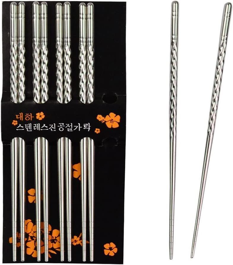 爆買い！ 韓国 ステンレス箸 スチール箸 金属 はし 食洗機対応