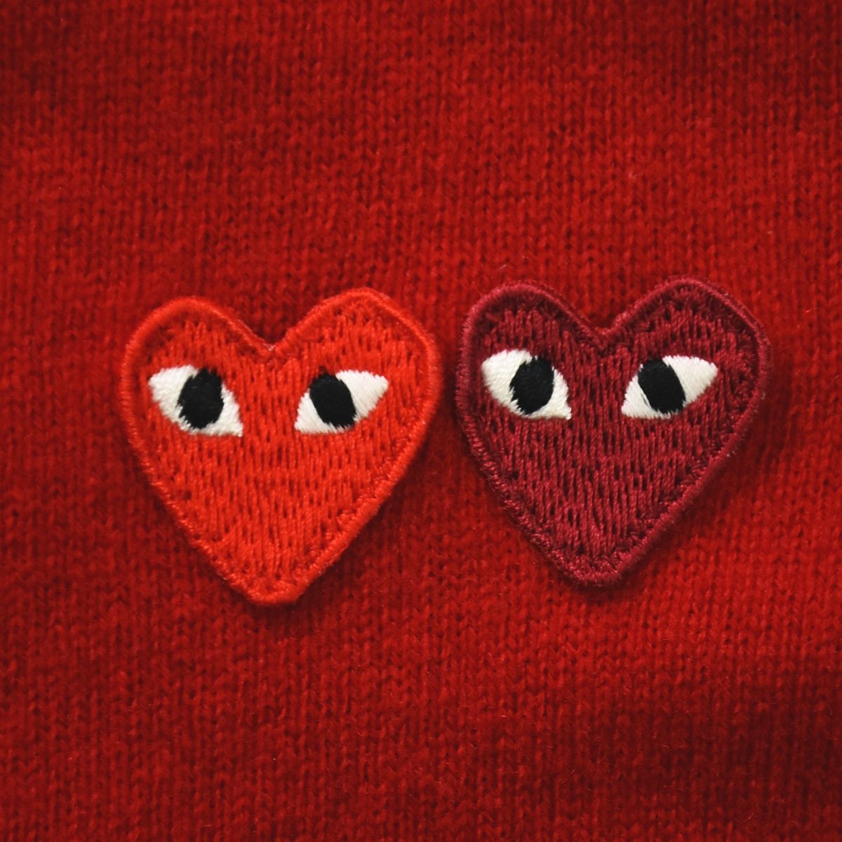 プレイ コムデギャルソン PLAY COMME des GARCONS ダブルハートロゴ  