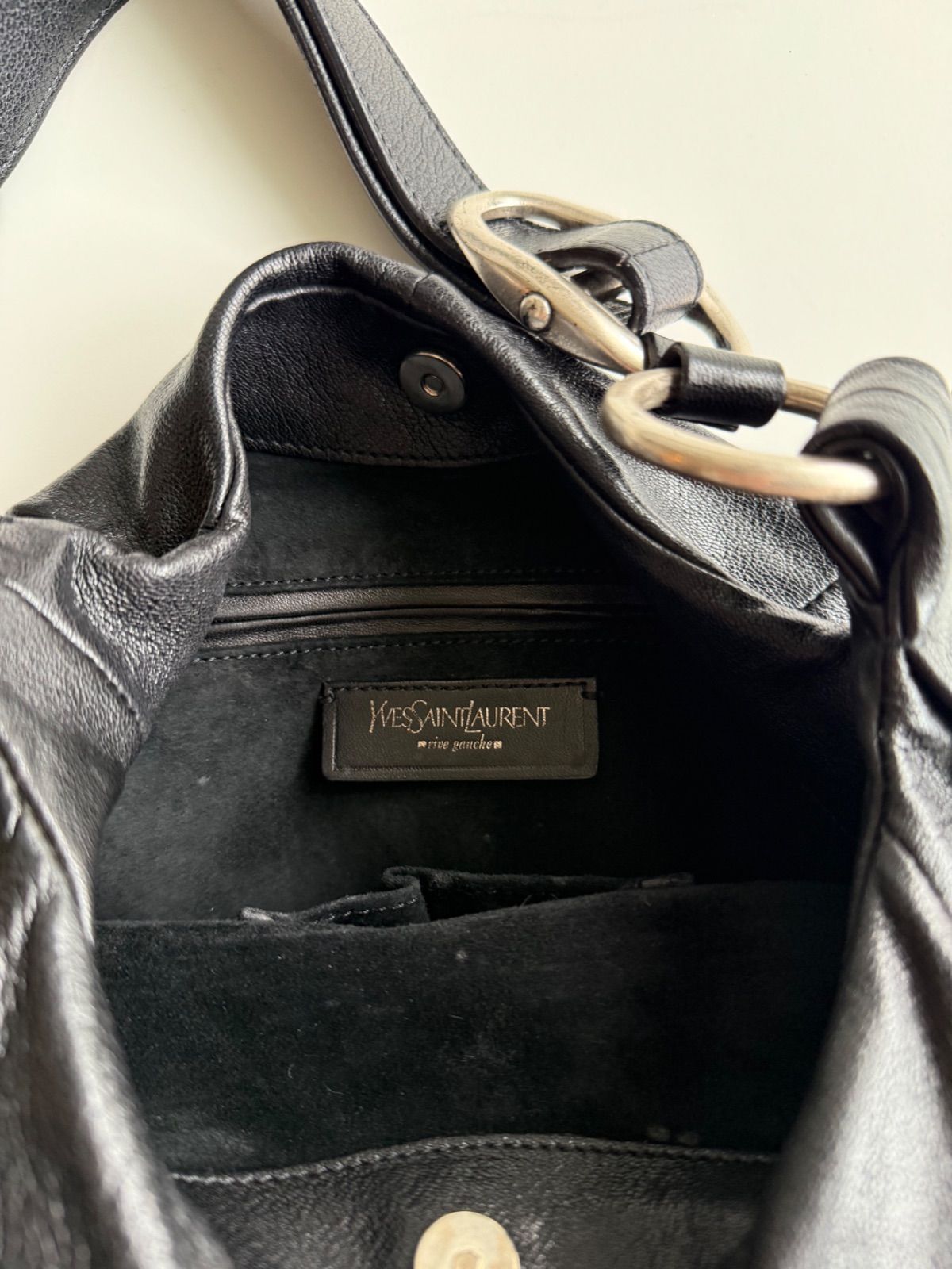FW2003 Yves Saint Laurent leather loads bag イヴ・サン