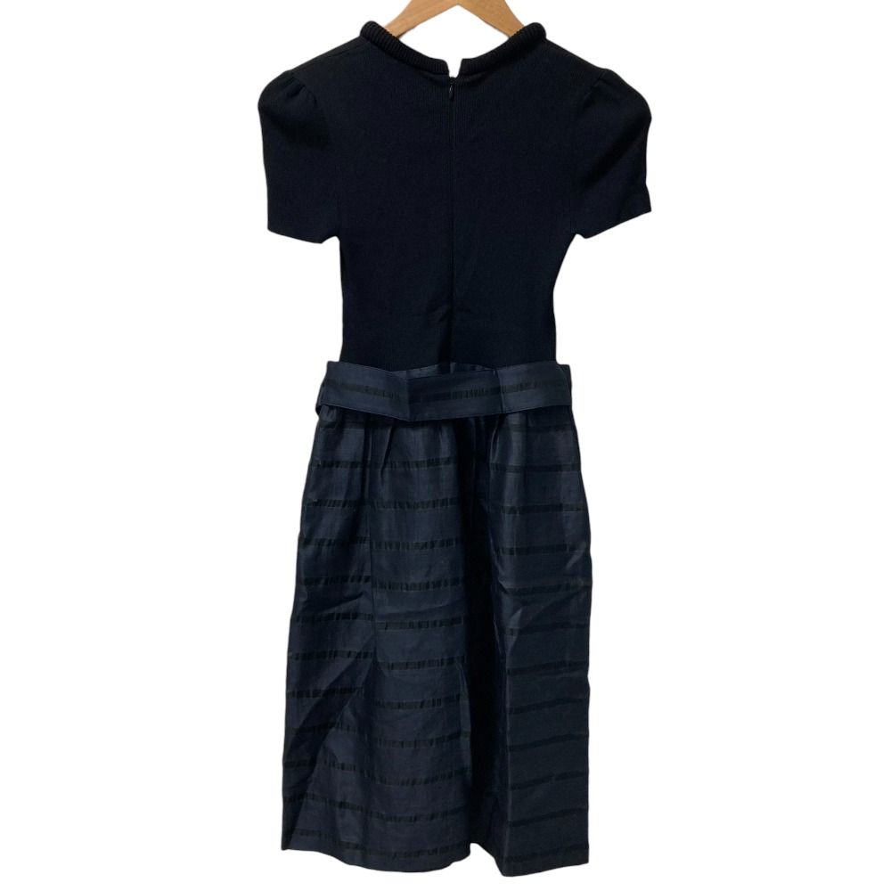 BURBERRY ドッキングワンピース 美品 BURBERRY BLACK LABEL バーバリーブラックレーベル ニット