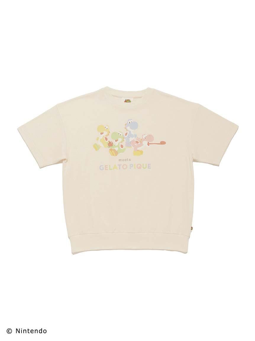HOMMEキノピオ＆ヨッシー裏毛プルオーバー-ハーフパンツセット Nintendo