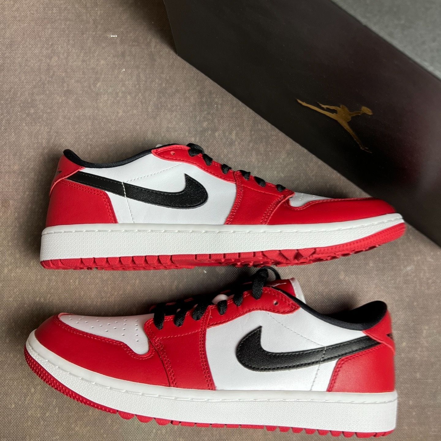 値下げします 新品NIKE ナイキ AIR JORDAN 1 LOW GOLF 'CHICAGO' エアジョーダン1ロー ゴルフ 