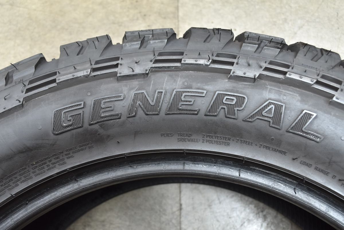 バリ溝 人気 ゼネラル グラバー A T LT285 55R20 4本 キャデラック エスカレード ダッジ ラム1500 2500 3500 オフロードタイヤ 可 WWW_NOITHATQUANGTHANH_NET