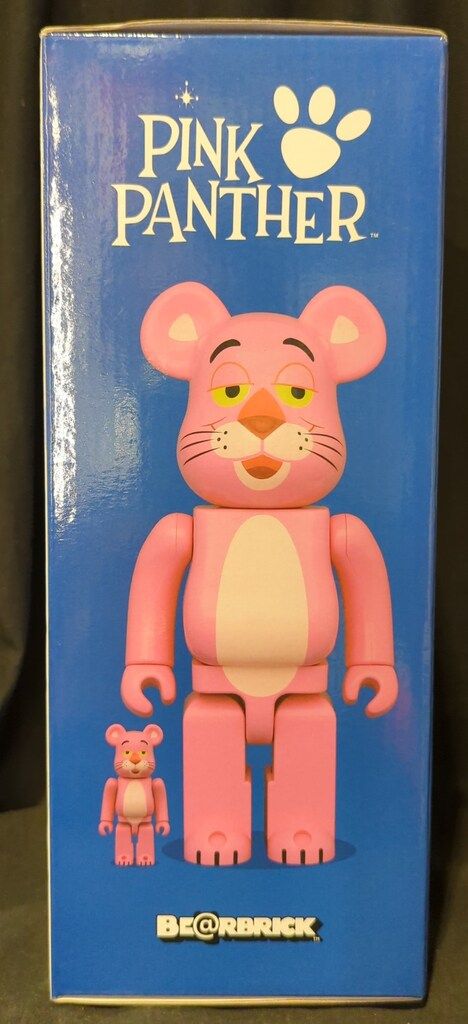 MEDICOM TOY - 新品 即納 BE＠RBRICK PINK PANTHER 100％ &amp; 400％ Be@rbrick Pink Panther 100% & 400% Collectible Figure Set by