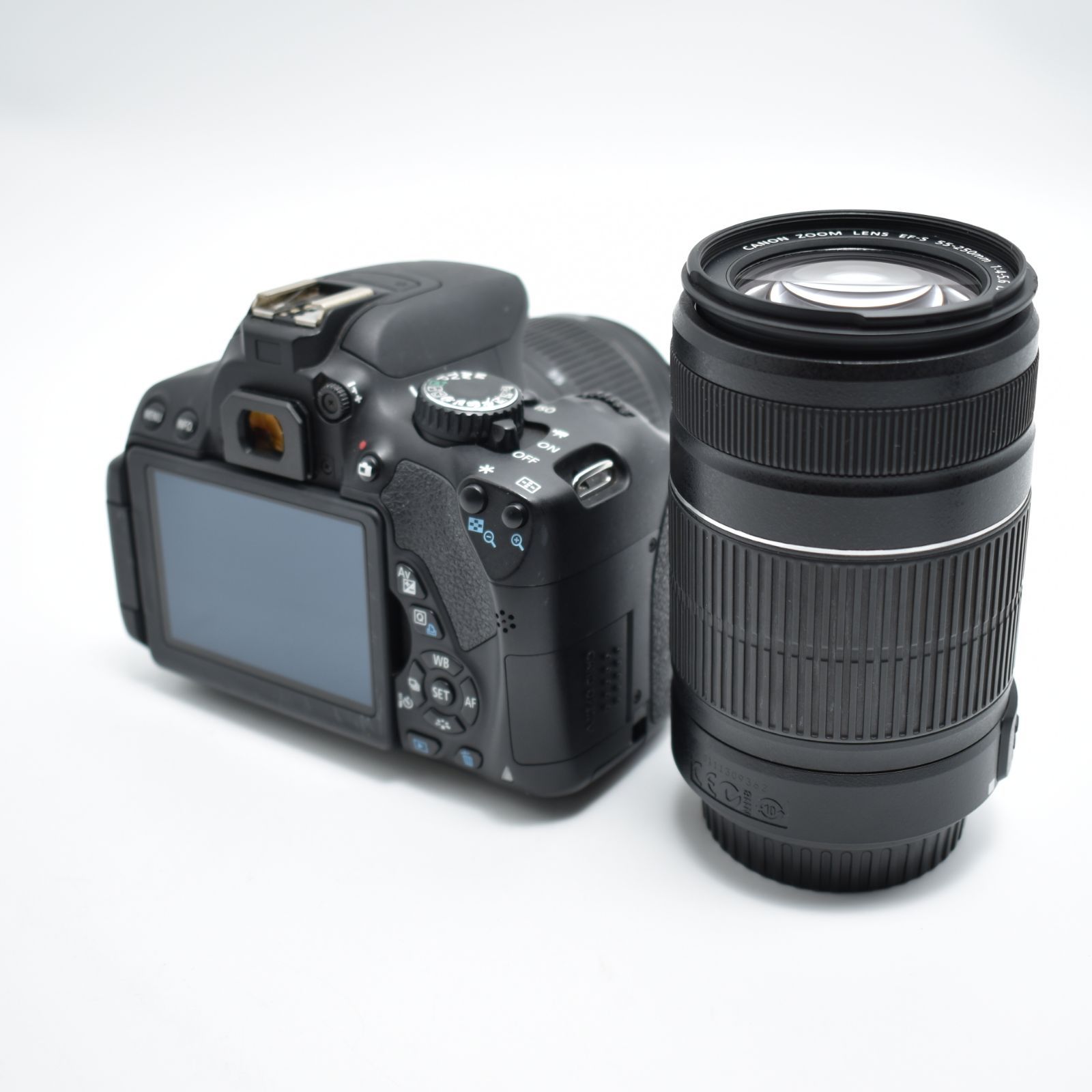 Canon EOS Kiss X6i 一眼レフカメラ EFS55-250mm