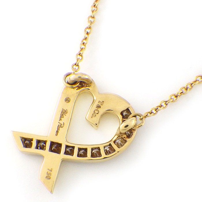 Tiffany&CO. 750／k18 ラヴィングハートネックレス ティファニー TIFFANY&Co. ラビングハート ネックレス 18金 K18
