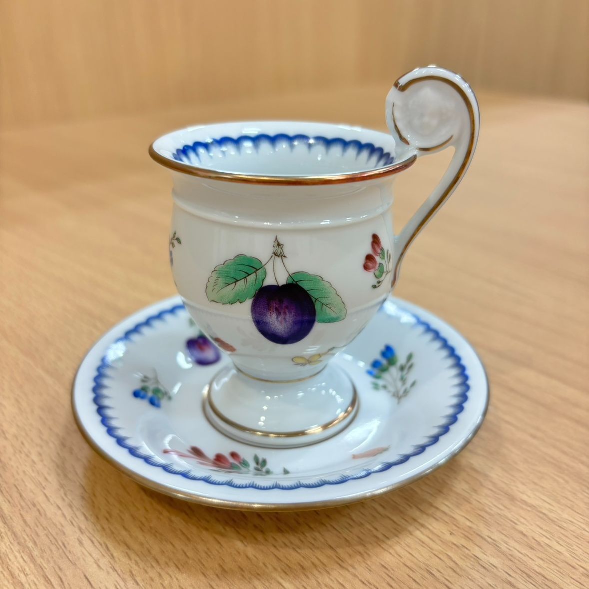 リチャードジノリ イタリアンフルーツ C&S 未使用品 4客。ティアラ様。