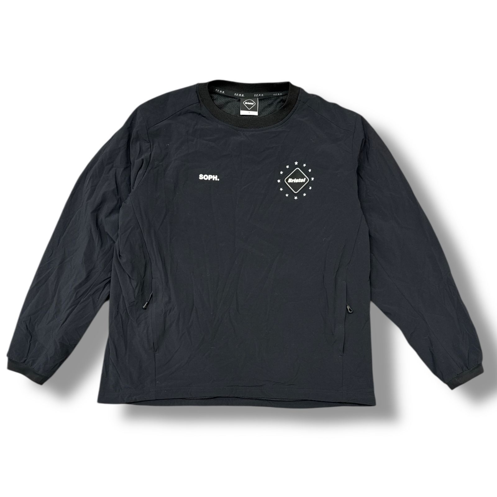 F.C.Real Bristol 22AW LYCRA TRACK CREWNECK TOP トラッククルー