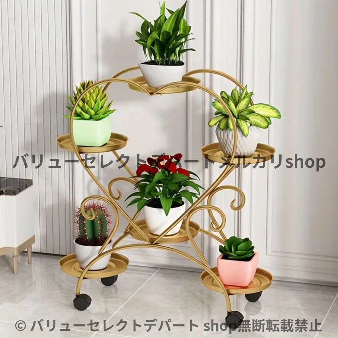 フラワースタンド 屋外 6段 インテリア おしゃれ 北欧 室内 白 キャスター付き 鉢植えスタンド アイアン ハート型 プランタースタンド 園芸ラック ガーデン 玄関 植物棚 花棚 植物スタンド 階段 小物 雑貨 玄関 おしゃれ 屋外 STEELWINDOWSANDDOORS_COM