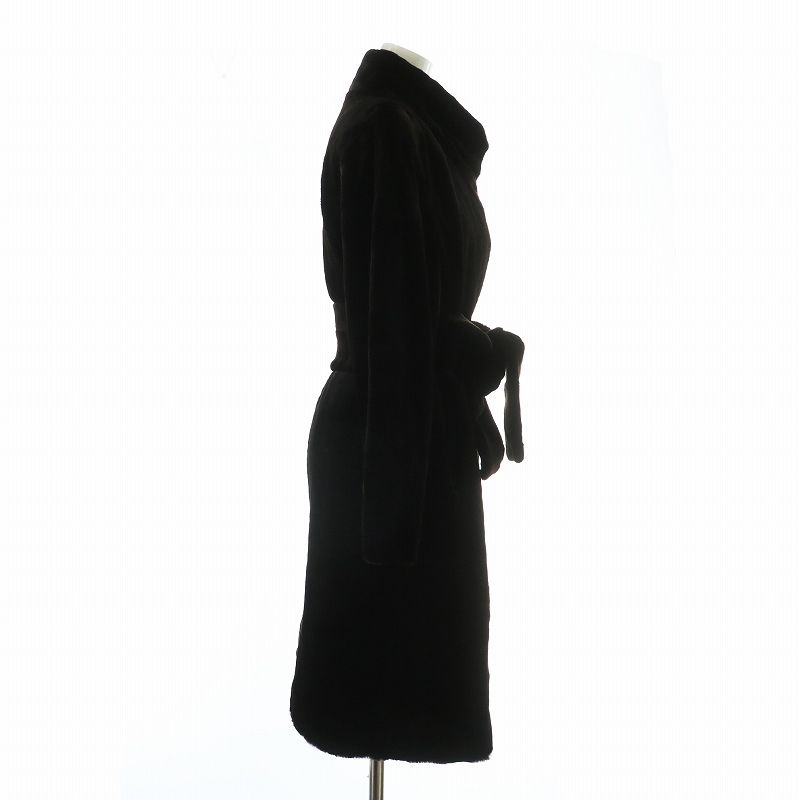 VALENTINO（ヴァレンティノ） ミンク ローグコート VALENTINO ヴァレンティノ VロゴカシミヤBLENDケープ ラメ糸