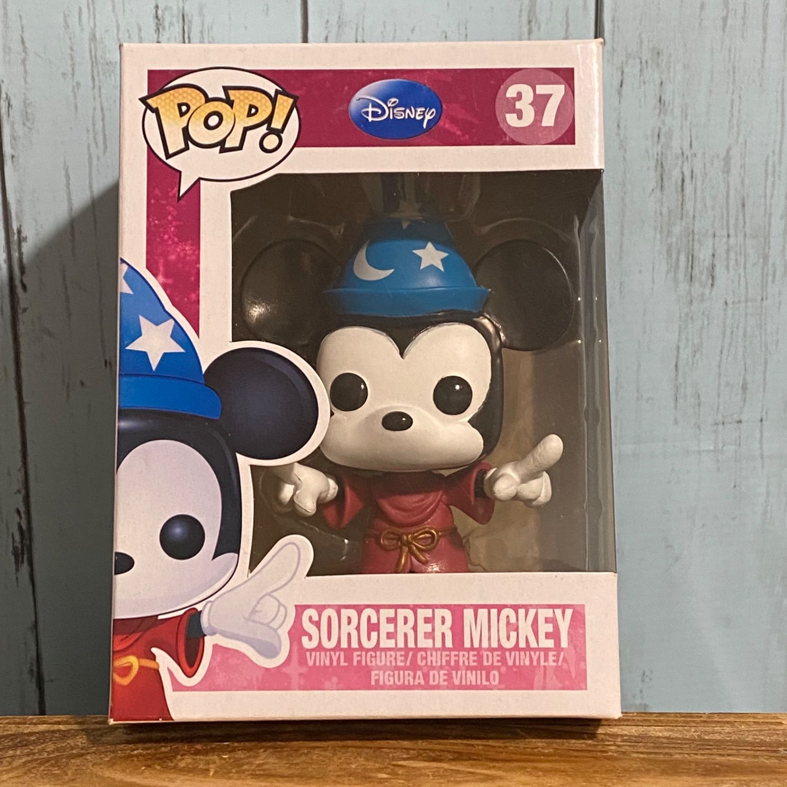 FUNKO - FUNKO POP! #37 ファンタジア ソーサラー ミッキー FUNKO POP! Disney Series4 #37 ファンタジア ソーサラー