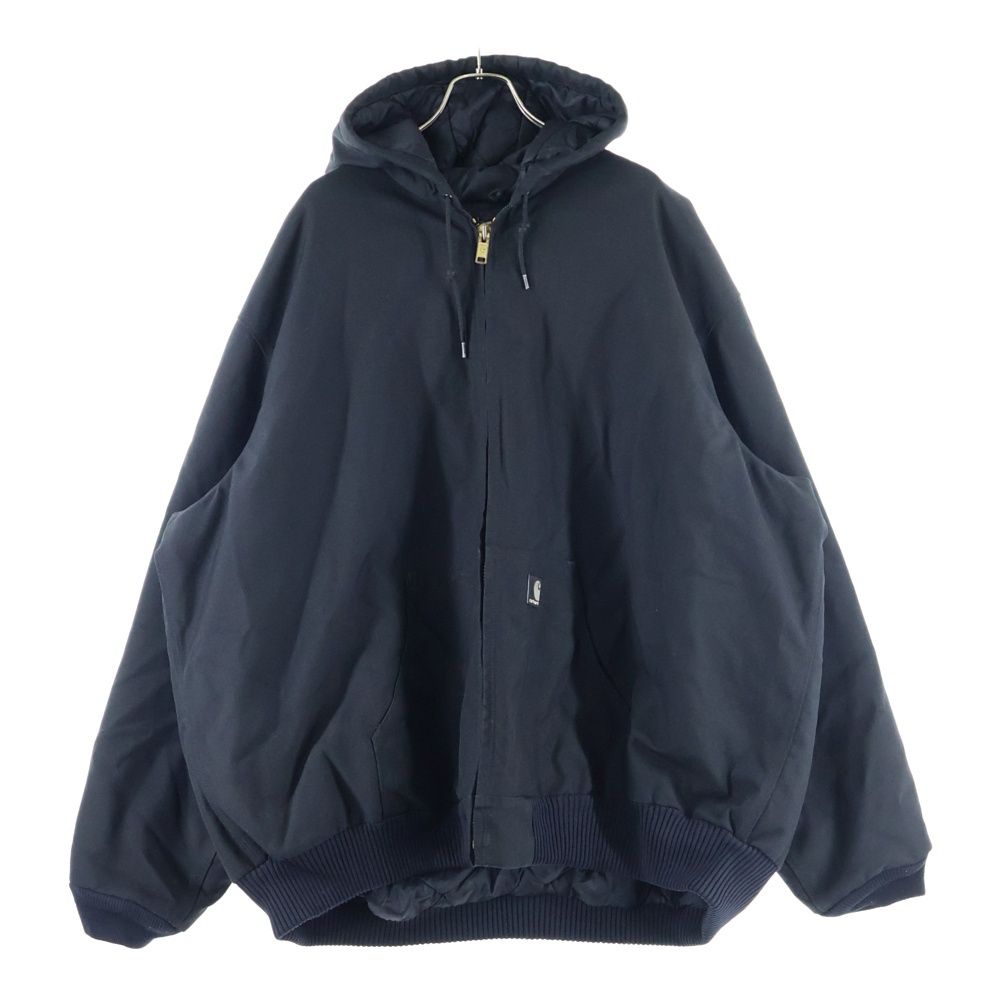 CARHARTT カーハート DUCK ACTIVE JACKET ダック ロゴパッチ キルティング アクティブジャケット ブラック