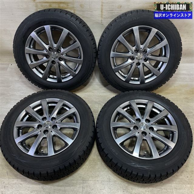 ポロ 等 スパルコ 6-15 35 5H100 ダンロップ WM01 185|60R15 15インチ スタッドレス 4本セット 009k