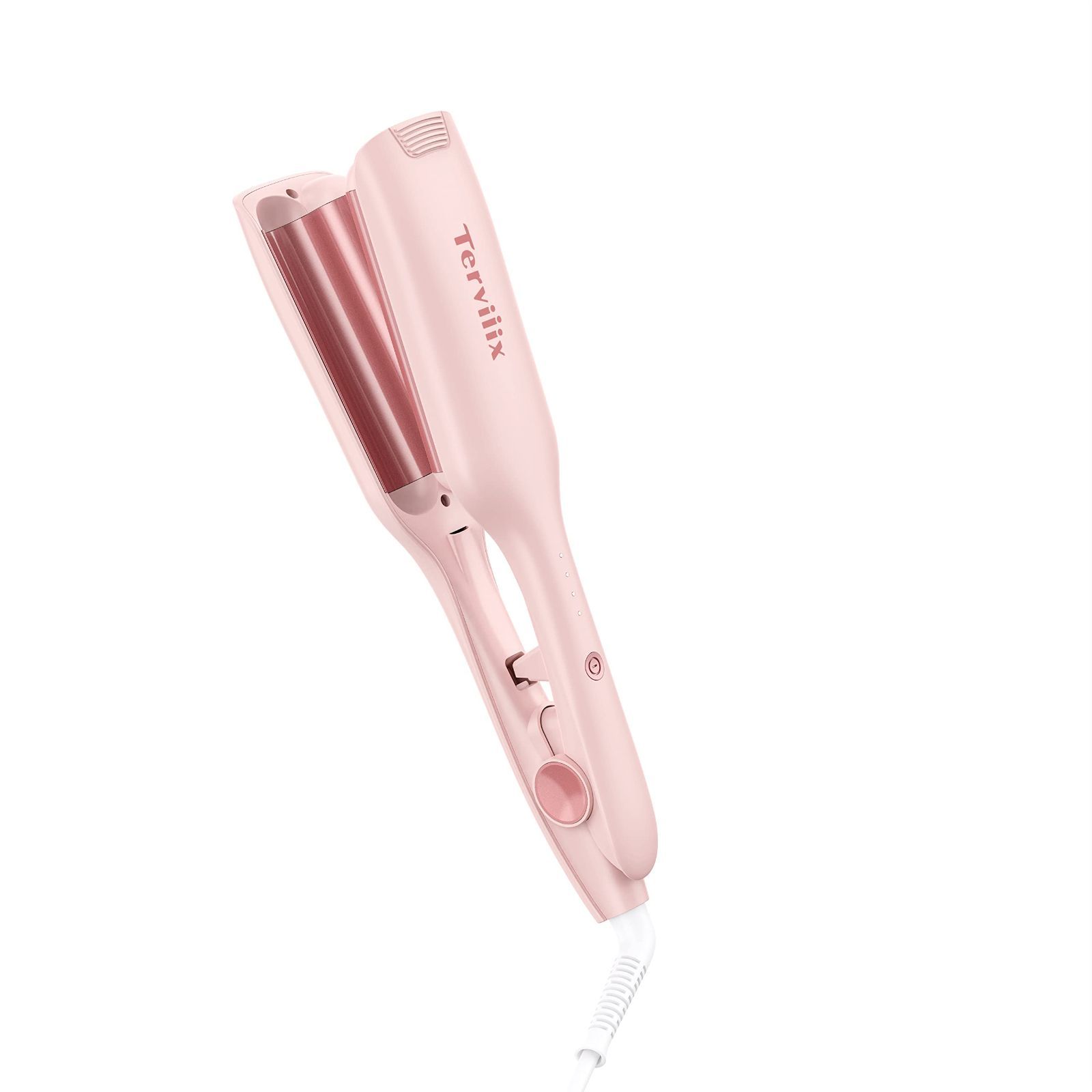 格安販売の ピンク 26㎜ ウェーブアイロン Terviiix 6578円 ヘアケア