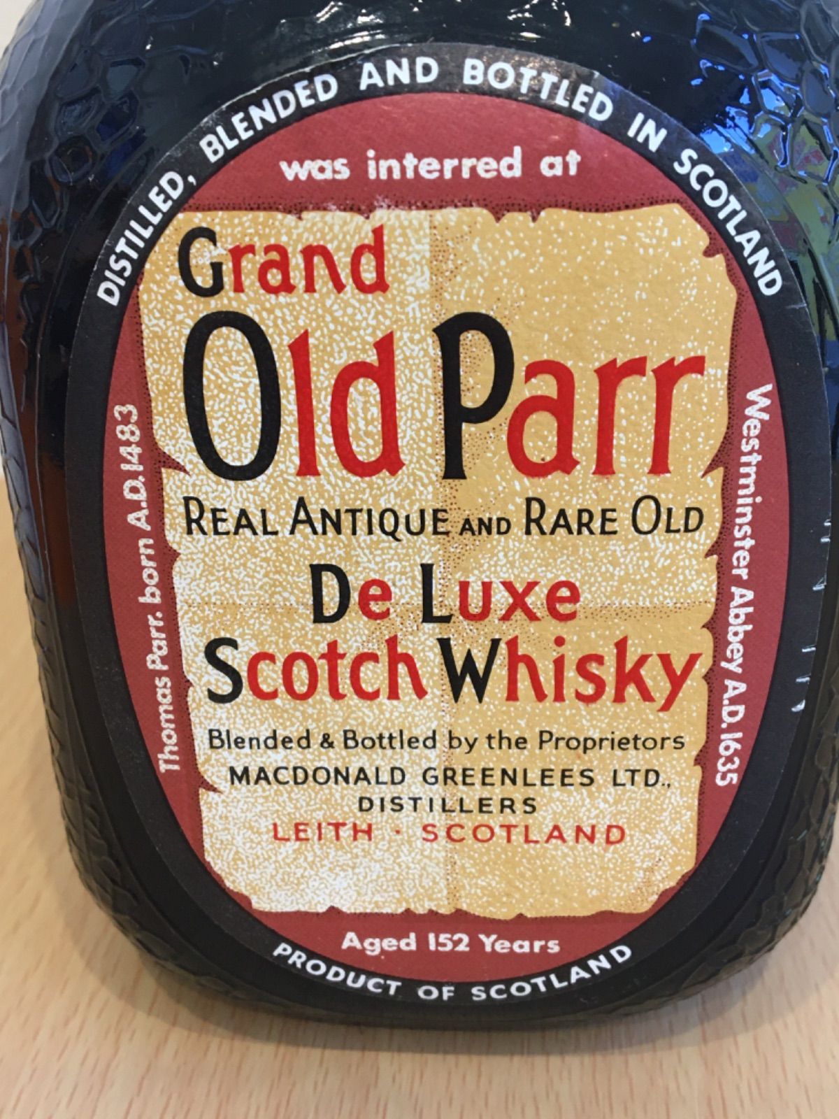 オールドパー スGrand Old Parr Scotch Whisky-