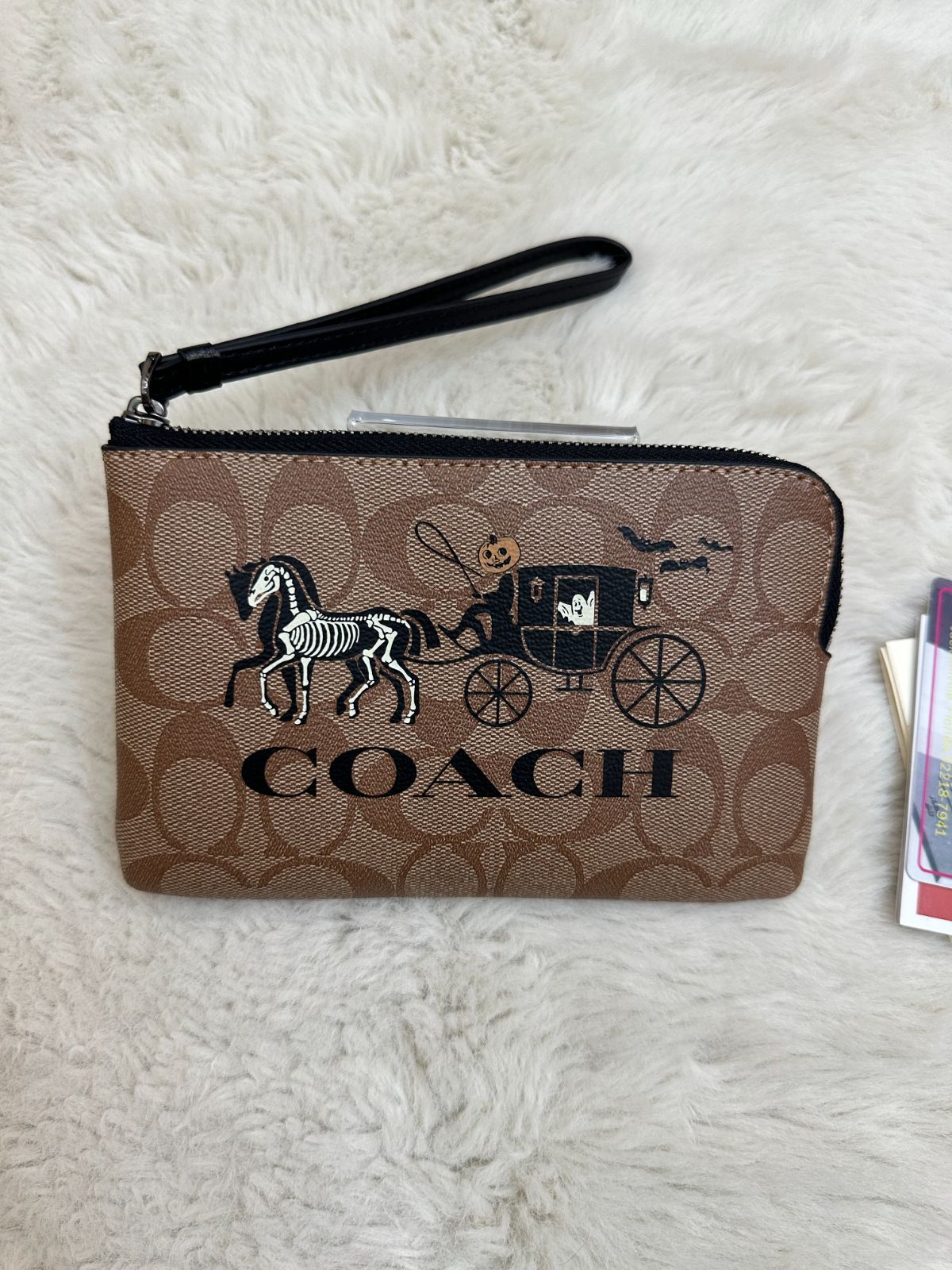 COACH コーチ 長財布ポーチシグネチャー CN006 新品★未使用