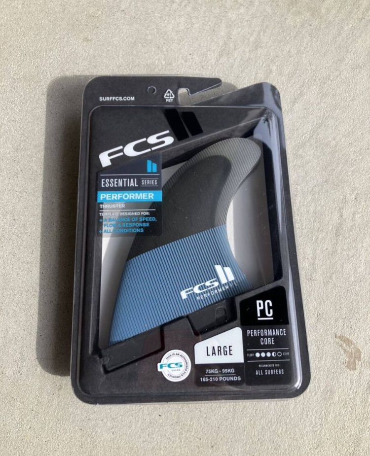 fcs 2 performer pc tra blu パフォーマー トライ トライフィン S M L