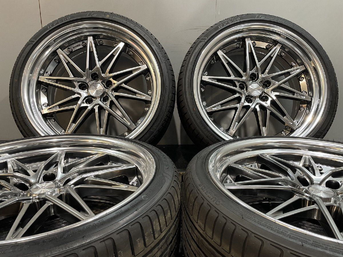 KINFOREST 245 35ZR21 285 30ZR21 夏タイヤ WORK シュバート SG1 21インチ 9J 10J5HPCD120 20 33 レクサスLS等 MTO499MY