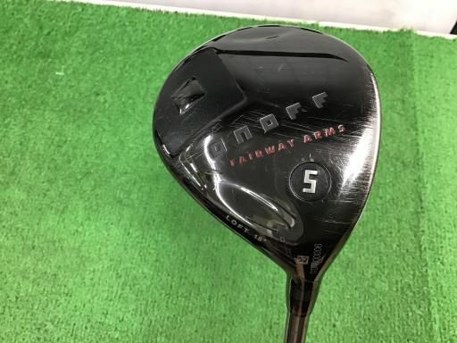 グローブライド ONOFF ARMS 2017 KURO 5W フェアウェイウッド FW SMOOTH KICK MP-617F フレックスS メンズ 男性用 右利き 右用 Cランク ゴルフクラブ