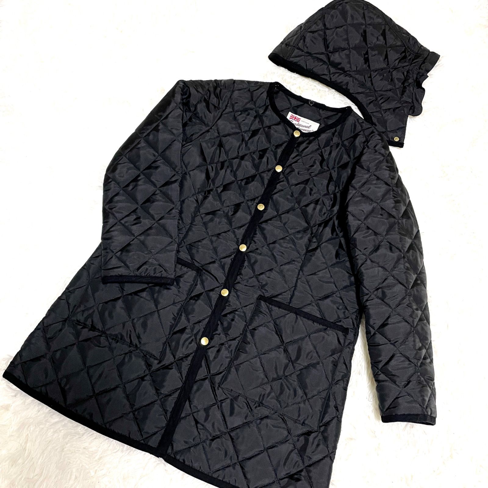 IENA別注　トラディショナルウェザーウエア　36　キルティングジャケット トラディショナルウェザーウェア】キルティングジャケット（36）イエナ