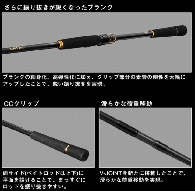 ダイワ　Daiwa 24 LATEO ラテオ　96MH シーバスロッド ラテオ(ロッド)｜DAIWA
