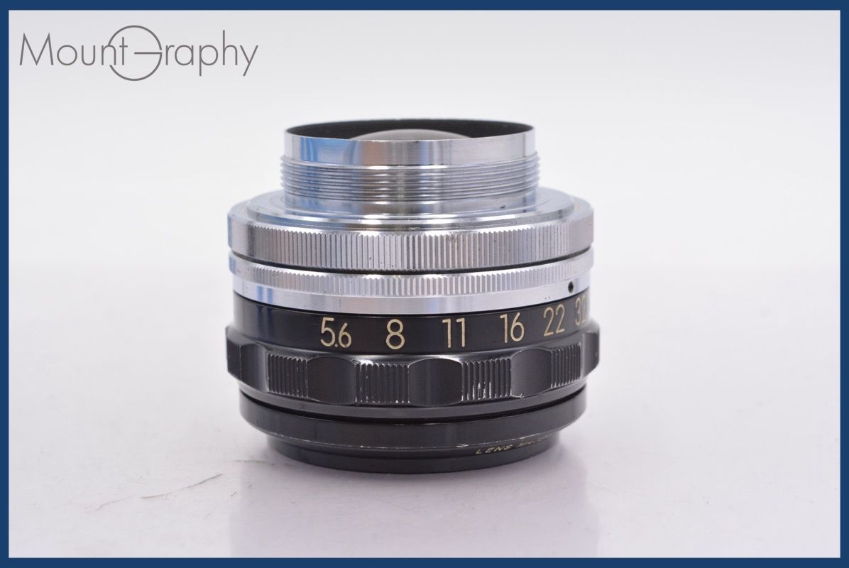 ニコン Nikon EL-NIKKOR 135mm F5.6 後キャップ付 完動 同梱可 mj4957
