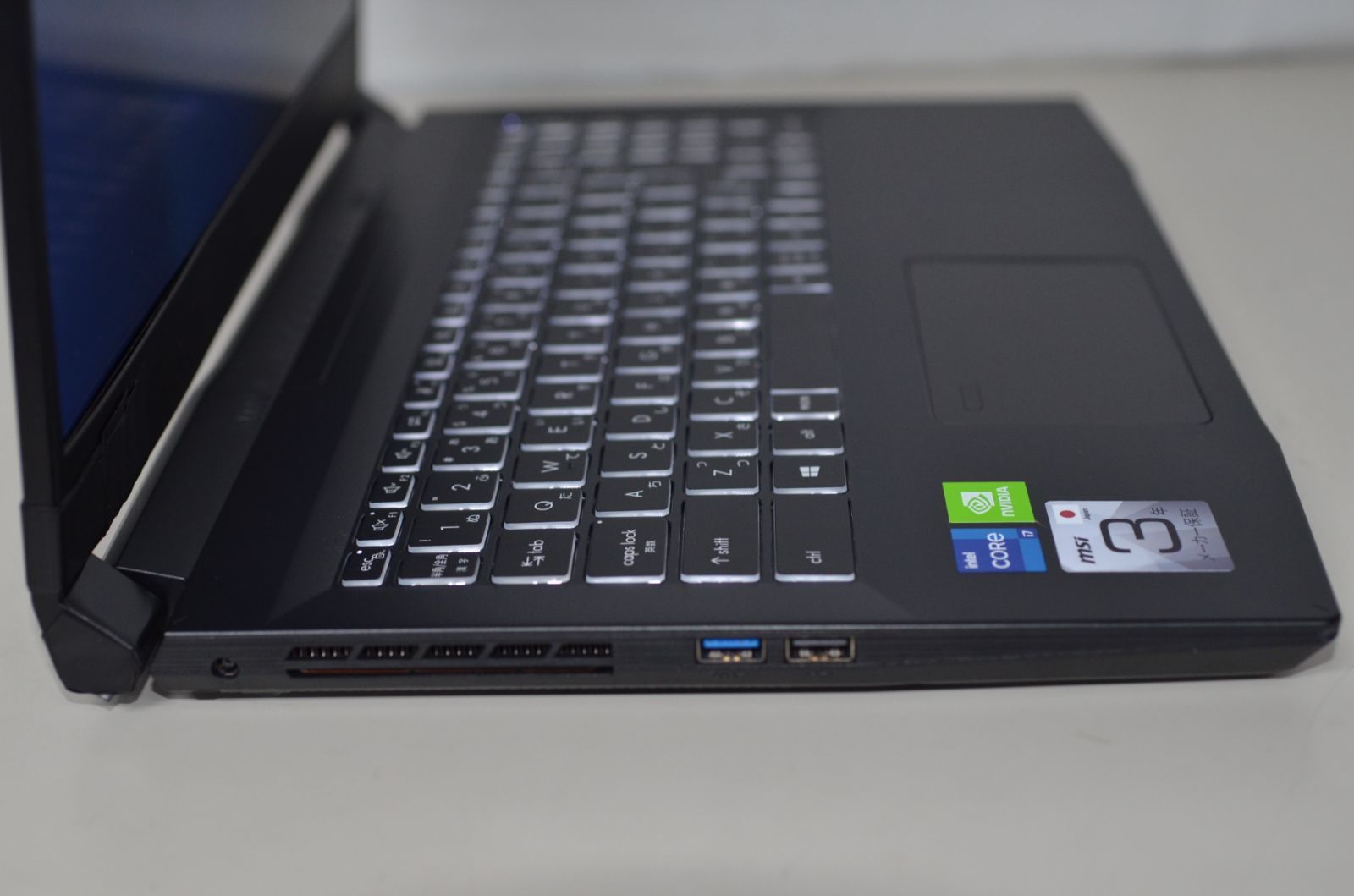 現状品 訳ありゲーミングPC MIS WE66-11UI Windows11 高性能core i7-11800H メモリ16GB 爆速SSD512GB NVIDIA T1200 Laptop GPU 現状品 訳ありゲーミングPC MIS WE66-11UI Windows11 高性能core i7