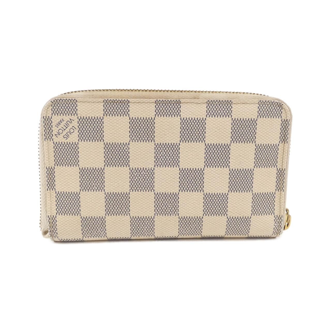 ルイヴィトン ダミエ アズール ジッピー コンパクト ウォレット N60029 財布