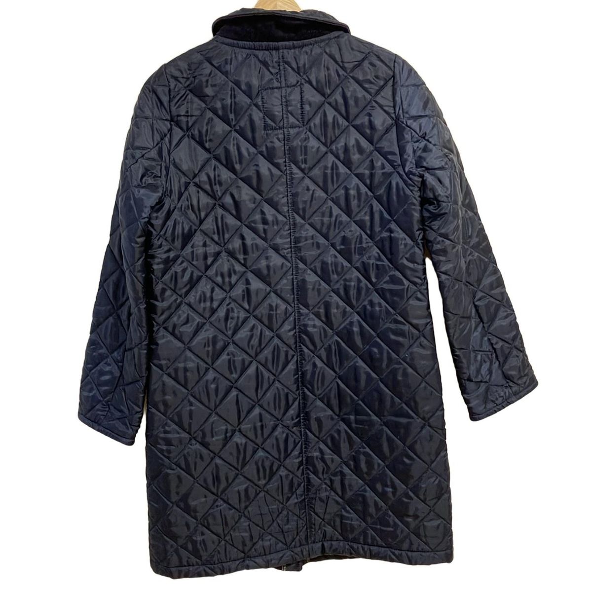 LAVENHAM ラベンハム コート サイズ38 M レディース - ダークネイビー 長袖 キルティング 秋 冬