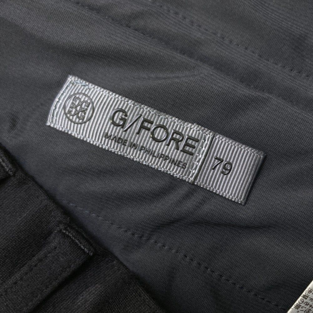 G/FORE ジーフォア ストレッチパンツ ブラック系 サイズ：79