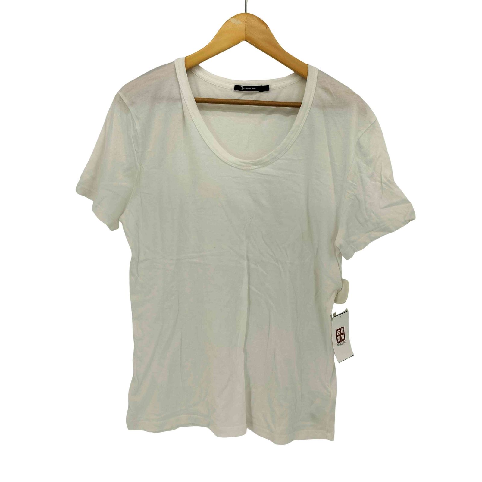 ティーバイアレキサンダーワン T by Alexander Wang 無地 クルー