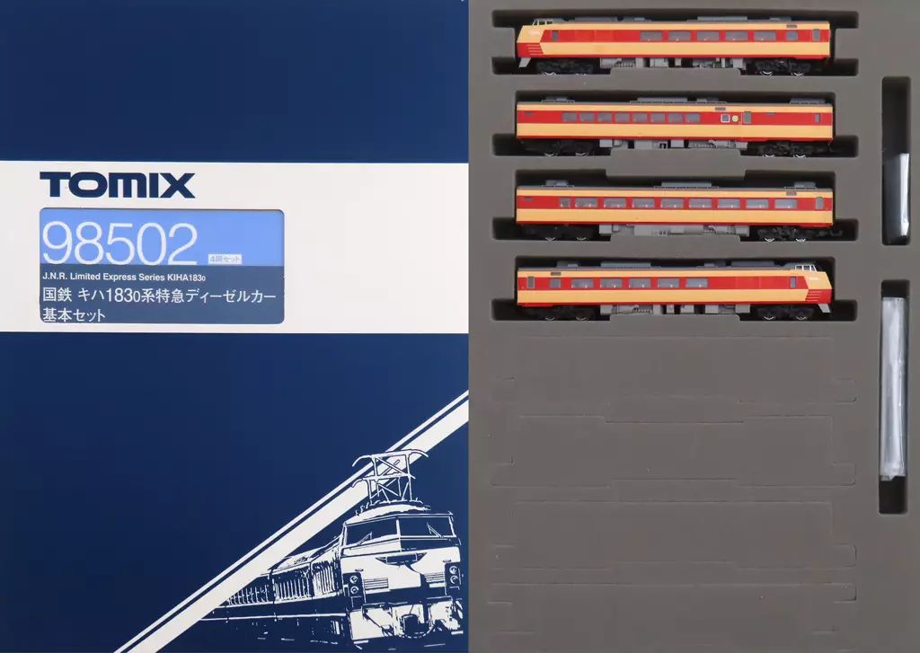 鉄道模型 1|150 国鉄 キハ183-0系 特急ディーゼルカー 基本セット 基本 4両セット 98502