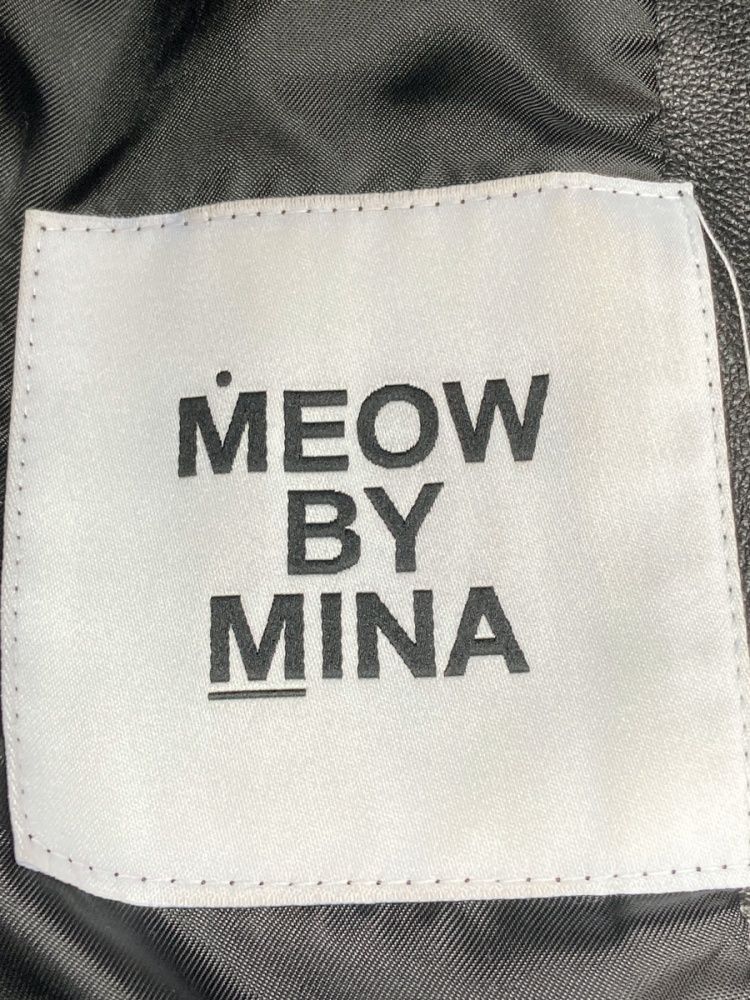ミヤウバイミナ MEOW BY MINA BANDANA JK ライダースジャケット レザー
