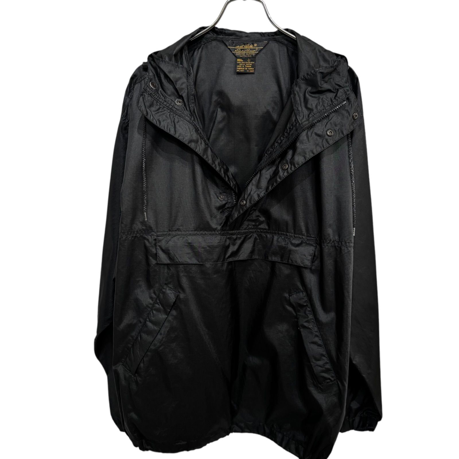 80s-90s Eddie Bauer Packable Nylon Anorak Jacket 【L】 80年代 90