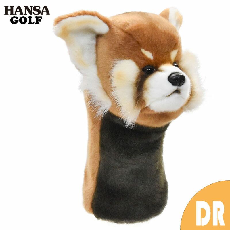 HANSA 8187 ゴルフ ヘッドカバー レッサーパンダ ドライバー用 BH8187