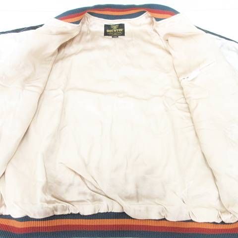 ヒューストン HOUSTON 美品 タグ付き キルティング スカジャン