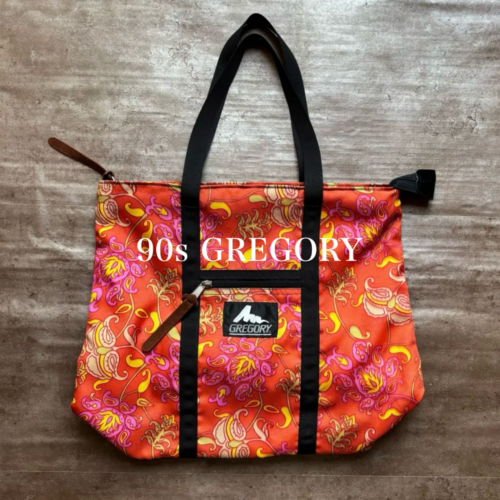 即決セール❗️GREGORY キャディバッグ オレンジ グレゴリー GREGORY オレンジ キャディバッグ ゴルフ 9型 即決セール