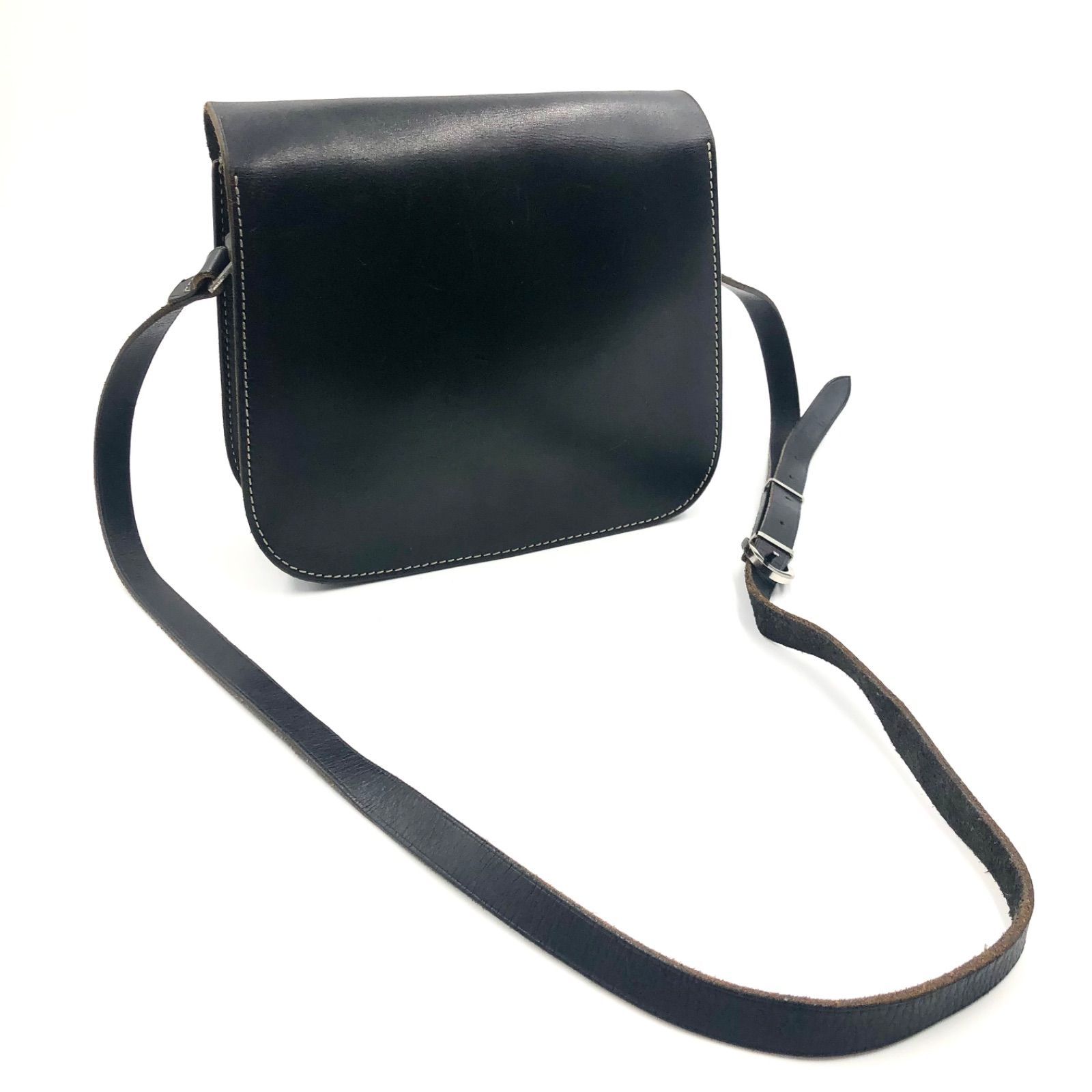 美品　courreges クレージュ　ショルダーバック　ポシェット　スウェード sh696.jpg