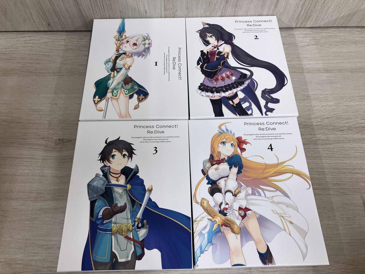 全4巻セット]プリンセスコネクト!Re:Dive 1~4(Blu-ray Disc