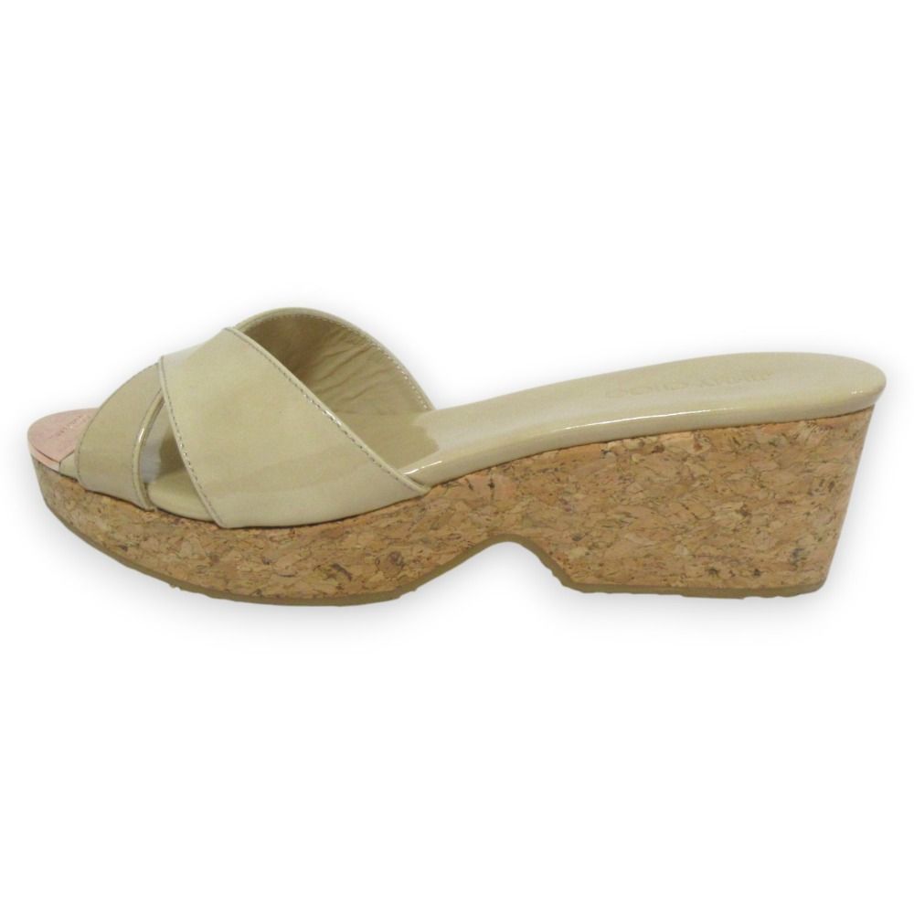 未使用 JIMMY CHOO ジミーチュウ パテントレザー ストラップ 未使用 JIMMY CHOO ジミーチュウ パテントレザー ストラップ