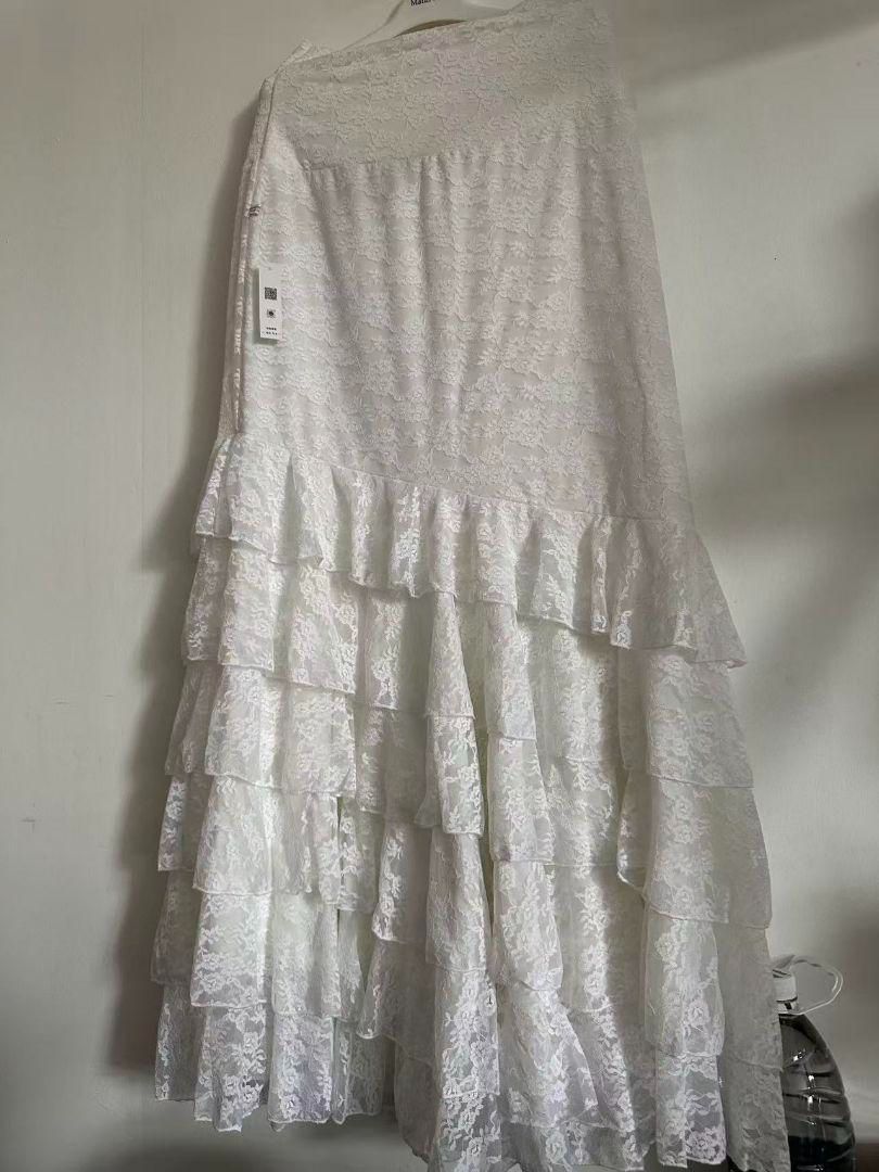 フラメンコ衣装 スカートレース ボリューム 色変更可 オーダーメイド