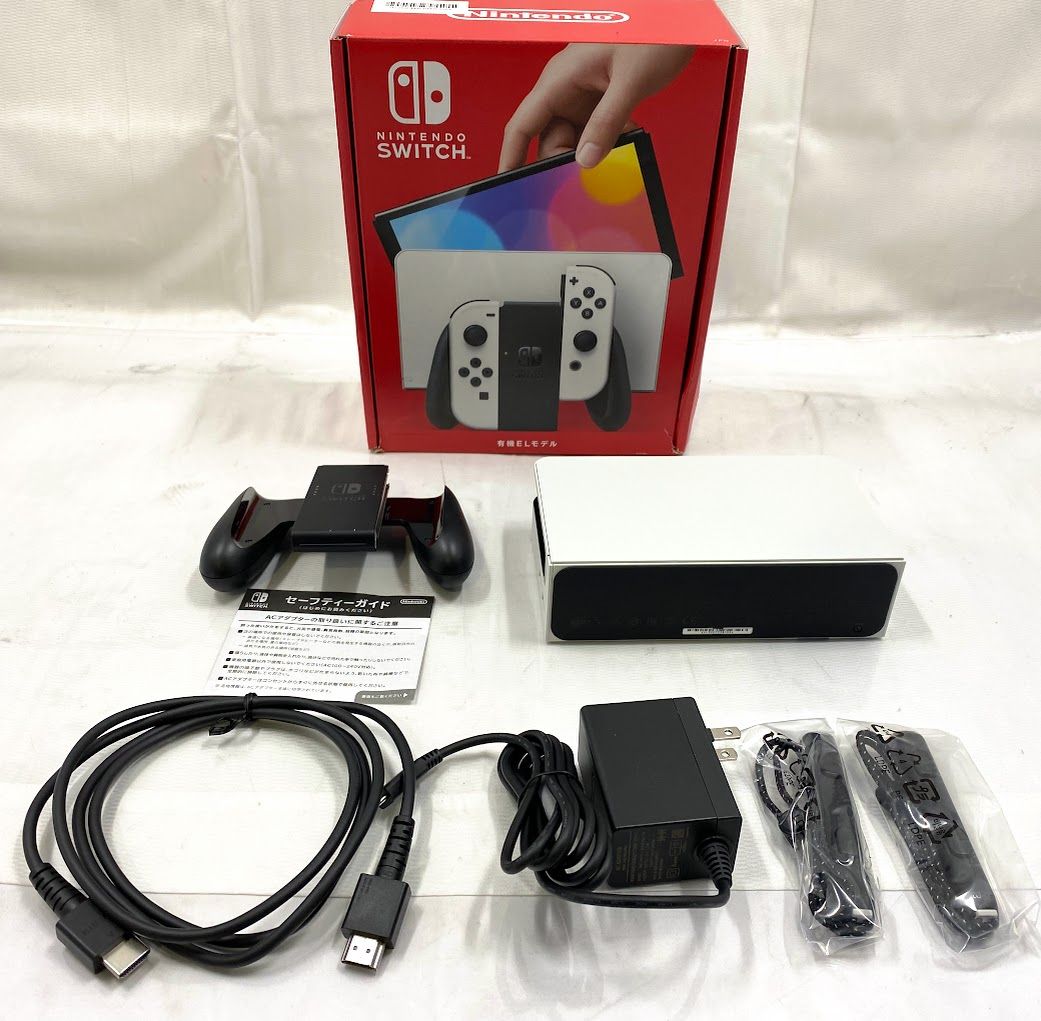 Nintendo Switch ホワイト 本体 ACアダプター付き 有機EL（Nintendo 