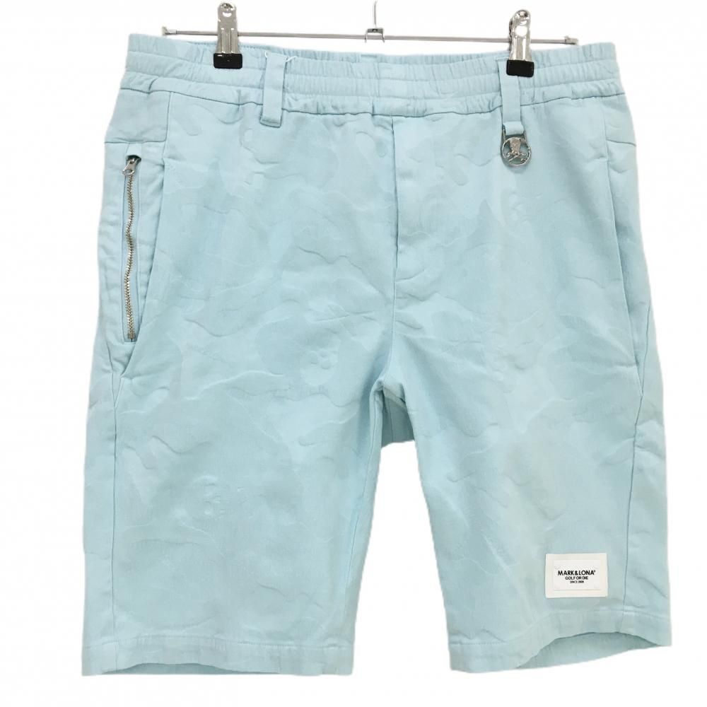 ☆SALE価格☆【新品】マークアンドロナ ハーフパンツ ライトブルー