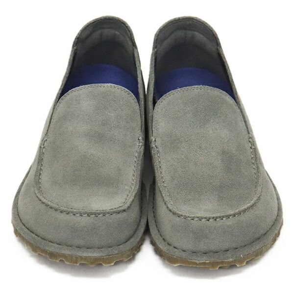 BIRKENSTOCK ビルケンシュトック 1030124 UTTI SLIP ON ウッティ スリッポン スエードレザーシューズ BASALT GRAY レギュラー BI486 レギュラー 40-約26.0cm