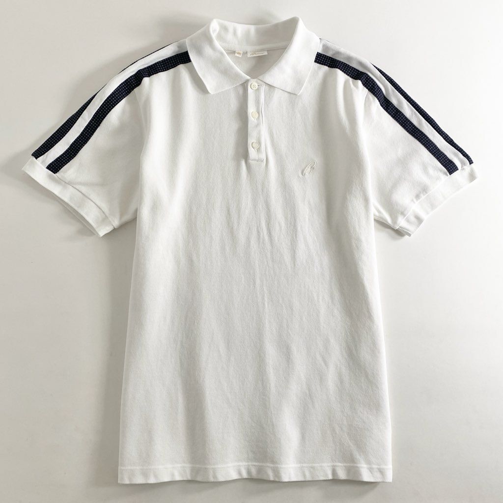最新発見 新品・未使用】 Brioni ブリオーニポロシャツ半袖綿イタリア製 トップス