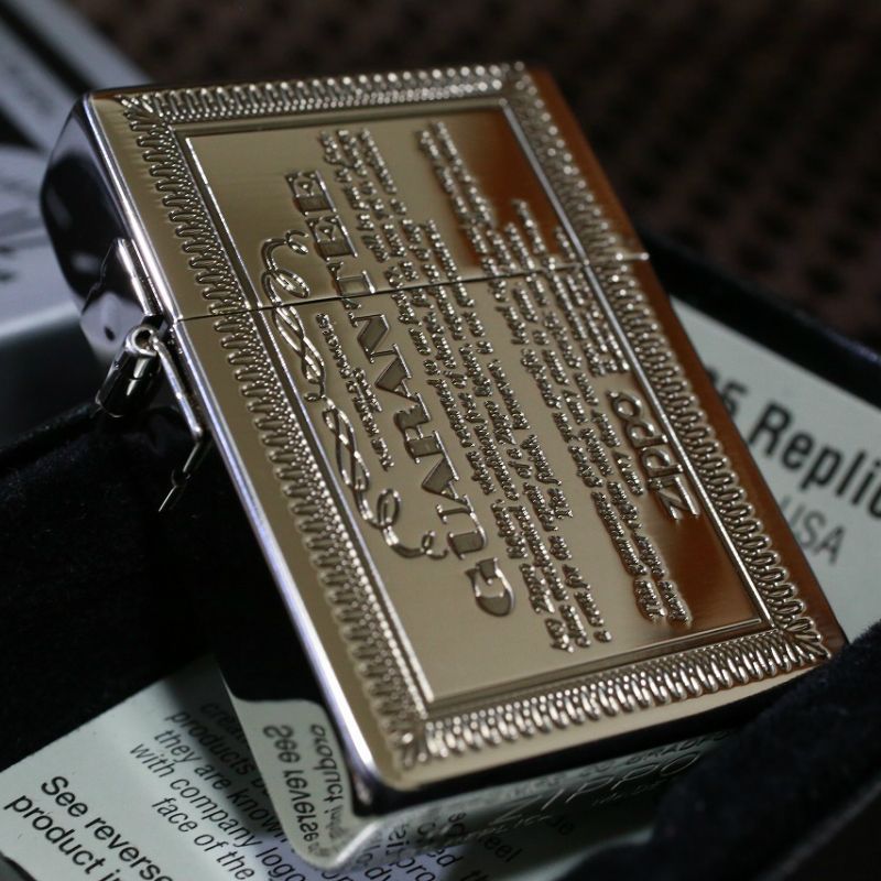 ZIPPO 1935 レプリカジッポ GUARANTEE シルバー ギャランティー カッコイイ ジッポー レトロ アンティーク調 プレゼント 人気 ジッポー オイルライター